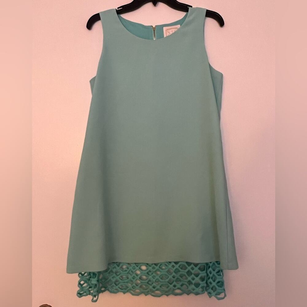 STS Sail to Sable Aqua Blue Sleeveless Dress